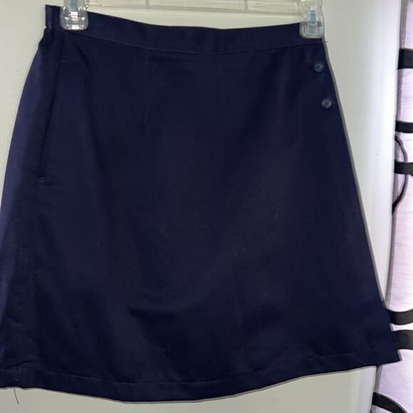 Karen Scott sport navy Skort size 8 - Picture 2 of 6